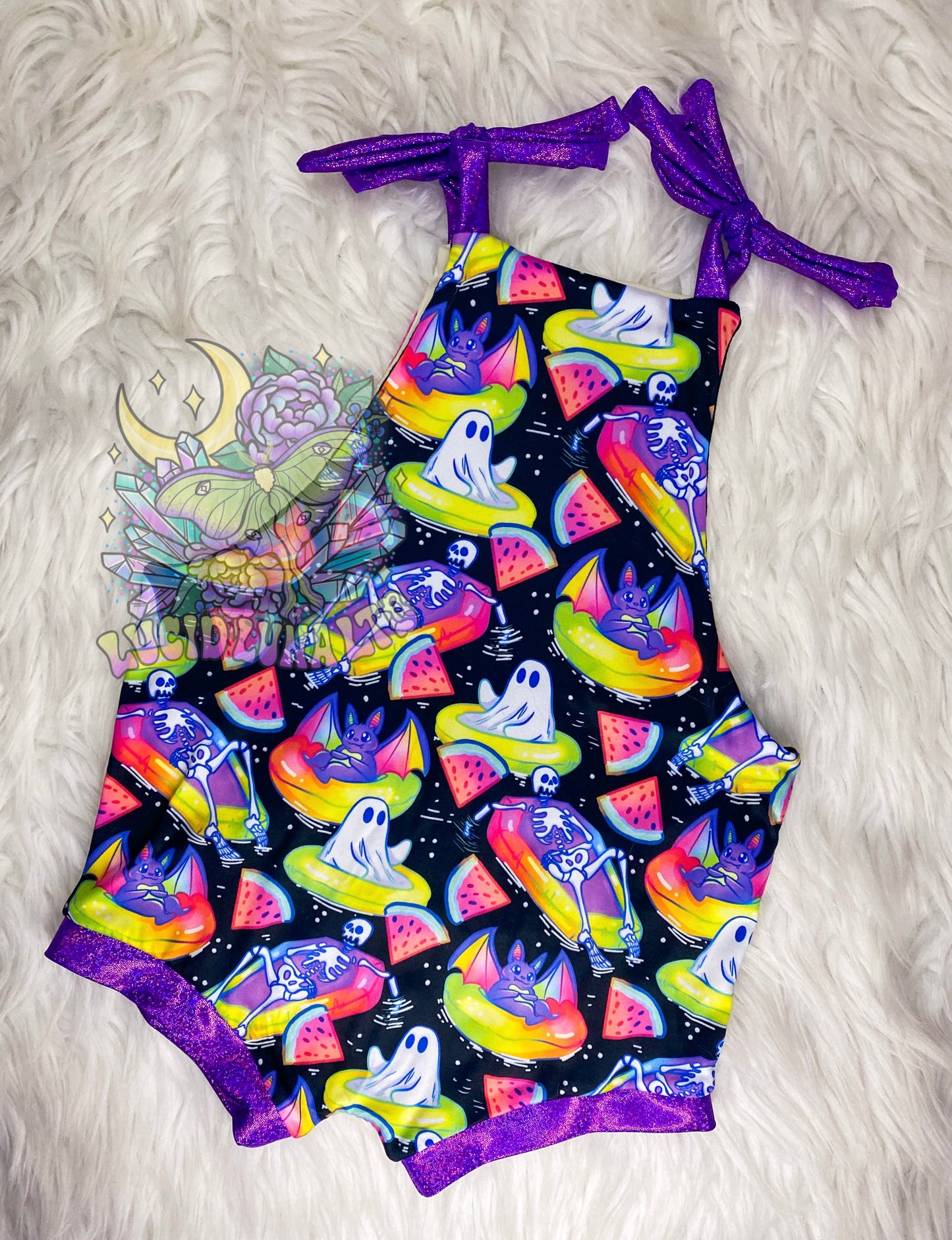 4T Tie Overall Upcycle