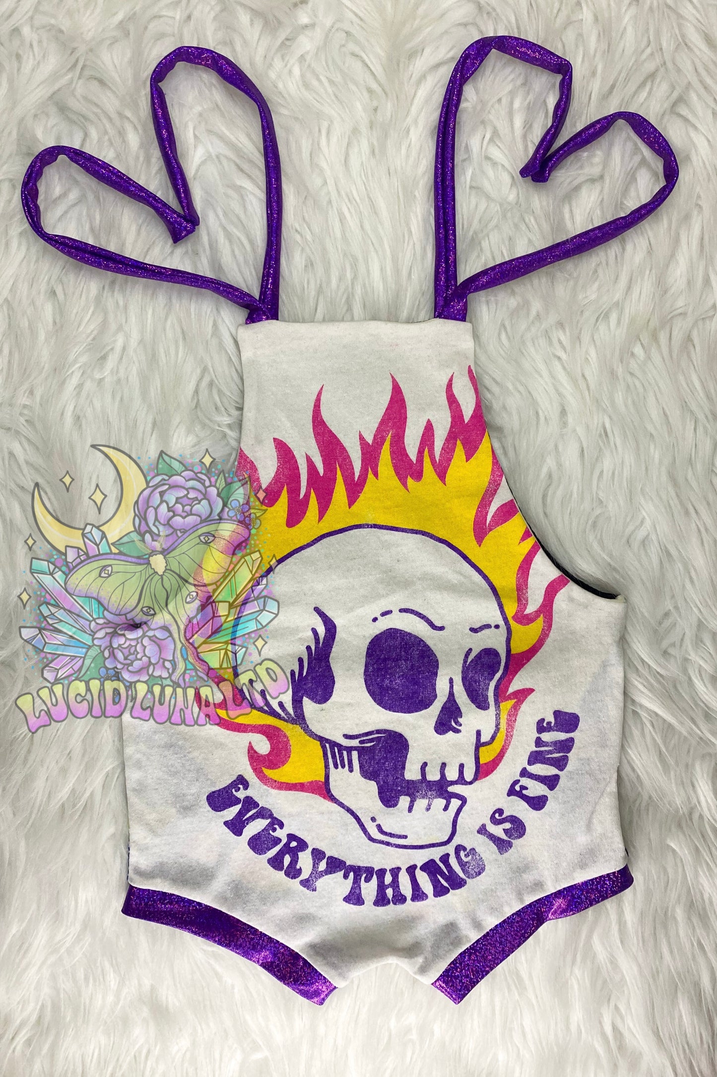 4T Tie Overall Upcycle