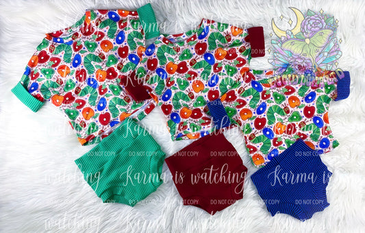 Lounge Tee & Bummies Set