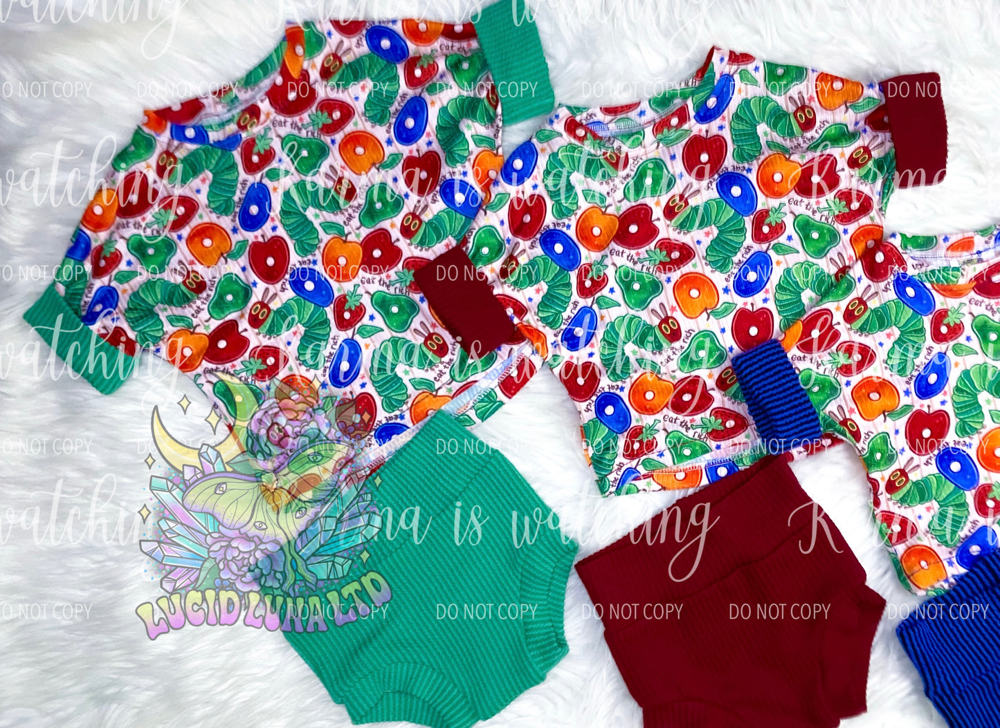 Lounge Tee & Bummies Set