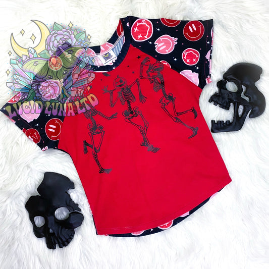 6y Retro Raglan Upcycle