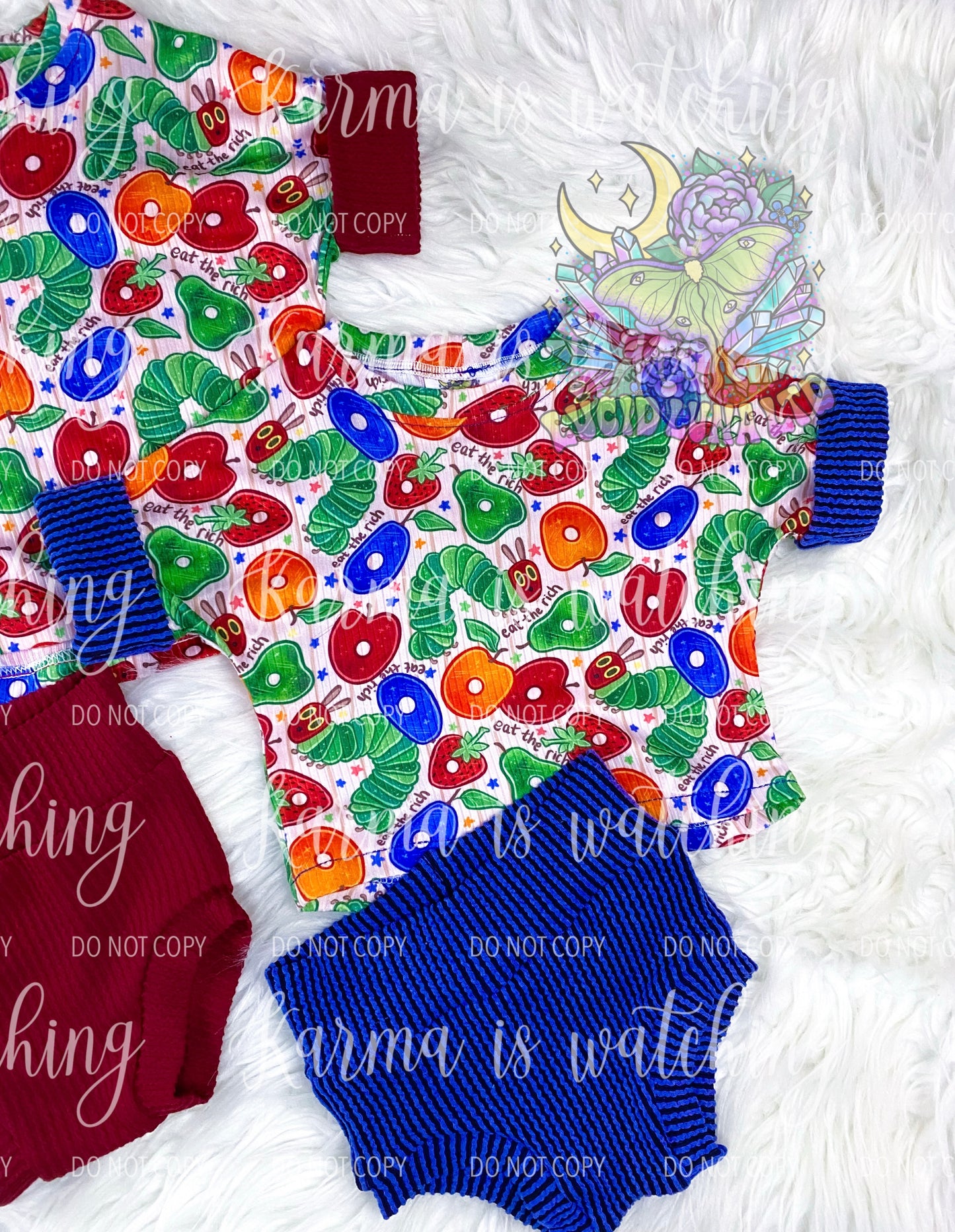 Lounge Tee & Bummies Set