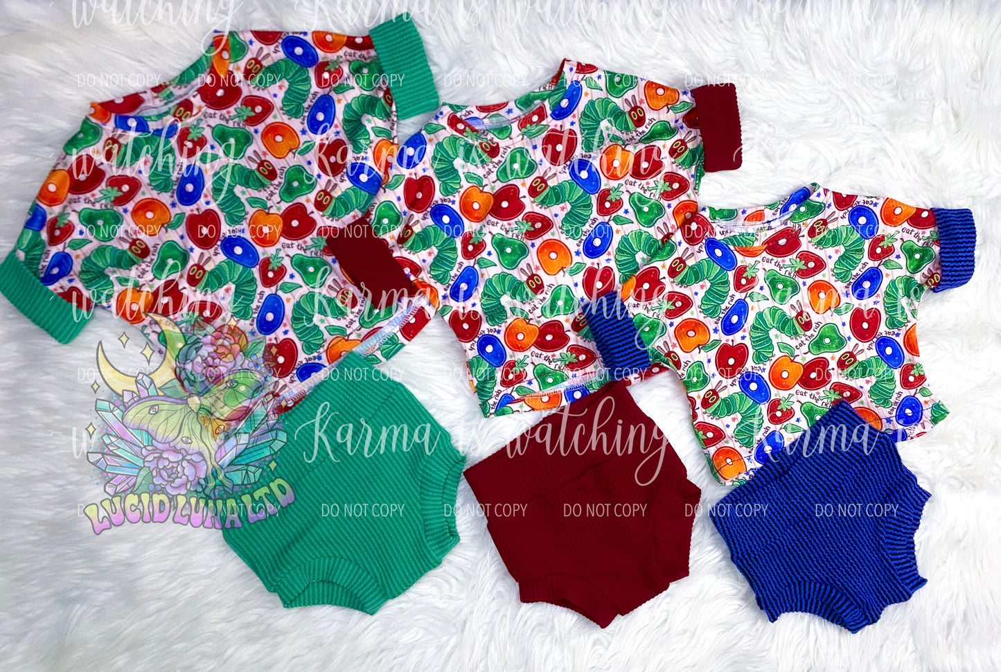 Lounge Tee & Bummies Set