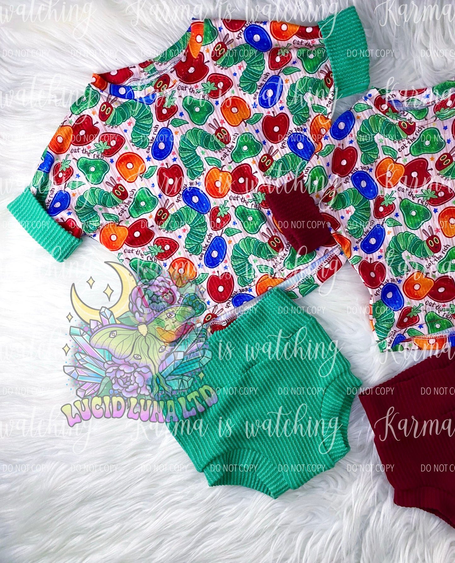 Lounge Tee & Bummies Set