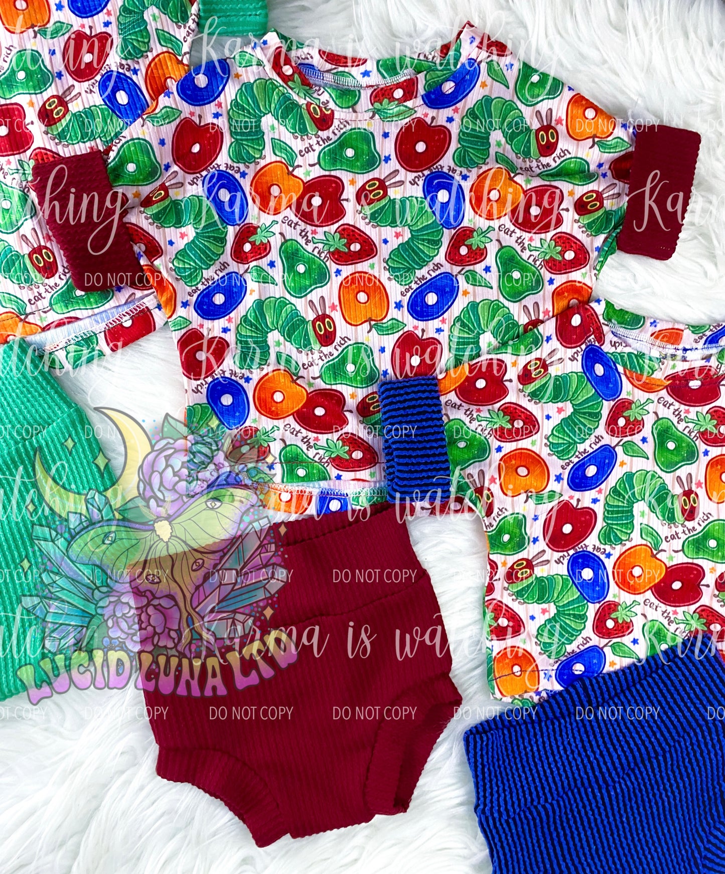 Lounge Tee & Bummies Set