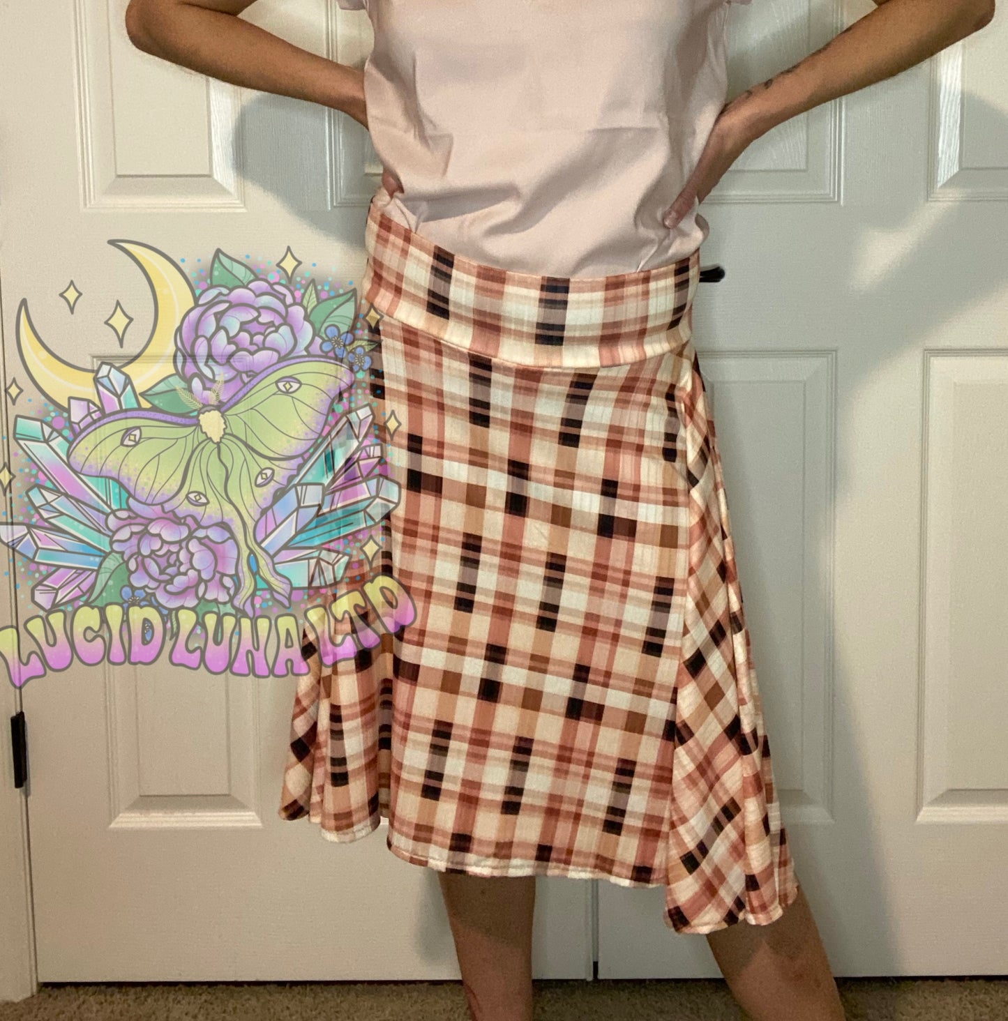 Knee Length Circle Skirt